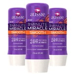 Aussie 3 Minute Miracle Shine - Kit de Máscara de Hidratação