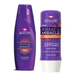 Ficha técnica e caractérísticas do produto Aussie Smooth Shampoo 400Ml + Aussie Smooth Tratamento Capilar 3 Minutos Milagrosos 236Ml
