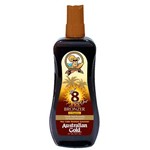 Ficha técnica e caractérísticas do produto Australian Gold SPF 8 Spray Gel Sunscreen Instant Bronzer Bronzeador 237ml