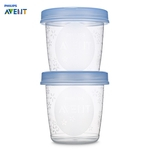 Ficha técnica e caractérísticas do produto Avent 5pcs reutilizável bebê 6 oz / 180ml leite materno copos de armazenamento