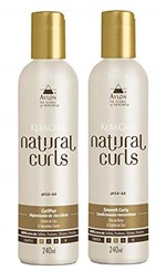 Ficha técnica e caractérísticas do produto Avlon KeraCare Natural Curls CurlPoo (240ml) e Smooth Curly (240ml)