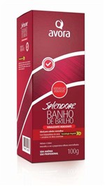 Ficha técnica e caractérísticas do produto Avora Splendore Banho de Brilho Tonalizante Vermelho Vibrante - 100g