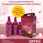 Ficha técnica e caractérísticas do produto Azenka Kit Salão Chantily Completo Shampoo + Condicionador + Leave In