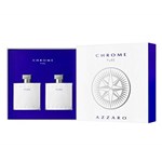 Azzaro Chrome Pure Kit Masculino Eau de Toilette 100ml + Pós-barba 100ml