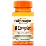 Ficha técnica e caractérísticas do produto B Complex 100 comprimidos Sundown