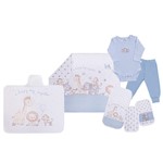 Ficha técnica e caractérísticas do produto Baby Kit Colibri Solzinho Zoo Azul