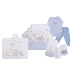 Ficha técnica e caractérísticas do produto Baby Kit Solzinho Zoo Azul