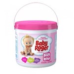 Ficha técnica e caractérísticas do produto Baby Roger Balde Rosa Lenços Umedecidos C/450