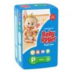Ficha técnica e caractérísticas do produto Baby Roger Ideal Fralda Infantil P C/26