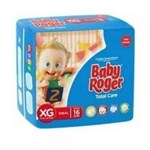 Ficha técnica e caractérísticas do produto Baby Roger Ideal Fralda Infantil Xg C/16