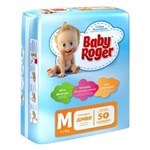 Ficha técnica e caractérísticas do produto Baby Roger Jumbo Fralda Infantil M C/50