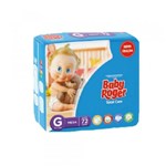 Ficha técnica e caractérísticas do produto Baby Roger Mega Fralda Infantil G C/72