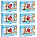 Ficha técnica e caractérísticas do produto Baby Roger Mega Fralda Infantil M C/80 (Kit C/06)