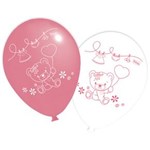 Ficha técnica e caractérísticas do produto Baby Ursinha Rosa Balão C/25 - Festcolor