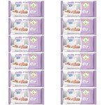 Ficha técnica e caractérísticas do produto Baby Wipes Lavanda Lenço Umedecido Infantil com 48 - Kit com 12