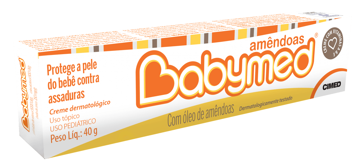 Ficha técnica e caractérísticas do produto Babymed Pomada Amêndoas - 40gramas