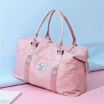 Ficha técnica e caractérísticas do produto Bag Mulheres Nylon Shoulder imperme¨¢vel elegante Ombro di¨¢rio Shopping Bag