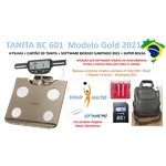 Ficha técnica e caractérísticas do produto Balança de Bioimpedancia Tanita BC 601 2020 + Software BIOEASY ANALYSIS PRO 2020 + SD Card + Super Bolsa