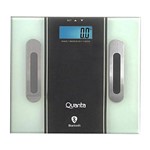 Ficha técnica e caractérísticas do produto Balança Digital para Banheiro Quanta Slim Qtbl-10 com Bluetooth Até 180kg ¿ Pret