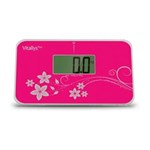 Ficha técnica e caractérísticas do produto Balança Digital Portátil Vitallys Plus com Sensor de Alta Precisão Pink Capacidade 150 Kg