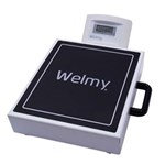 Ficha técnica e caractérísticas do produto Balança Eletrônica Welmy W200 Portátil Led 200Kg/50G Branca