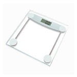 Ficha técnica e caractérísticas do produto Balança para Banheiro Digital Vidro Temperado Até 150kg
