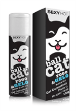 BALL CAT - Fogo e Gelo - Sabor Black Ice - Comestível