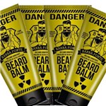 Ficha técnica e caractérísticas do produto Balm Danger Beard Bálsamo Hidratante 4 X 170g Barba Forte