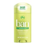 Ficha técnica e caractérísticas do produto Ban Desodorante Antitranspirante Sólido Unscented 73g