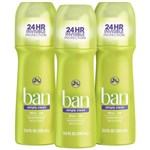 Ficha técnica e caractérísticas do produto Ban Desodorante Roll-On Simply Clean - 103Ml - 3 Unidades