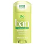 Ficha técnica e caractérísticas do produto Ban Desodorante Stick - Unscented - 73G