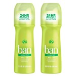 Ficha técnica e caractérísticas do produto Ban Roll-on Sem Perfume Kit - 2 Desodorantes