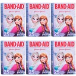 Ficha técnica e caractérísticas do produto Band Aid Frozen Curativo Infantil C/25 (kit C/06)