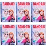 Ficha técnica e caractérísticas do produto Band Aid Frozen Curativo Infantil C/25 (Kit C/06)
