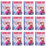 Ficha técnica e caractérísticas do produto Band Aid Frozen Curativo Infantil com 25 - Kit com 12