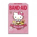 Ficha técnica e caractérísticas do produto Band Aid Hello Kitty Curativos C/25
