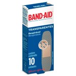 Ficha técnica e caractérísticas do produto Band Aid Transparente 10un Johnson Johnson
