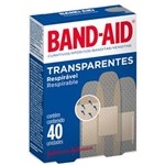 Ficha técnica e caractérísticas do produto Band-Aid Transparente – 40 Unidades