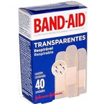 Ficha técnica e caractérísticas do produto Band Aid Transparente C/ 40 Unid - Johnson Johnson