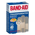 Ficha técnica e caractérísticas do produto Band Aid Transparente com 40 Un - Johnson Johnson