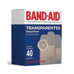 Band Aid Transparente Curativo C/40