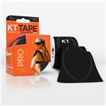 Ficha técnica e caractérísticas do produto Bandagem Elástica Sintética - Kt Tape 20 Tiras Preta