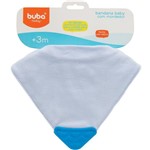 Ficha técnica e caractérísticas do produto Bandana Baby Azul - com Mordedor - Buba - Buba Baby
