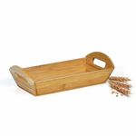 Ficha técnica e caractérísticas do produto Bandeja Para Pão Em Bambu