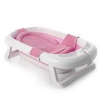 Ficha técnica e caractérísticas do produto Banheira Dobrável Comfy Safe Aqua Pink Safety 1St