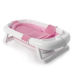 Ficha técnica e caractérísticas do produto Banheira Dobrável Comfy & Safe Pink - Safety 1st