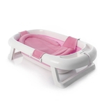 Ficha técnica e caractérísticas do produto Banheira Dobrável - Comfy & Safe - Pink - Safety 1st
