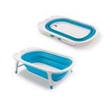 Ficha técnica e caractérísticas do produto Banheira Dobravel Flexi Bath Azul BB172 Multikids Baby