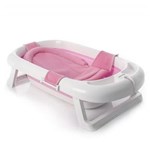 Ficha técnica e caractérísticas do produto Banheira Dobrável Safety 1st Comfy & Safe Aqua - Pink