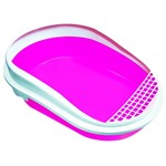 Ficha técnica e caractérísticas do produto Banheira Furacão Pet Smart com Arco Rosa para Gatos